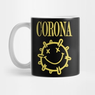 Corona Cartoon Mug